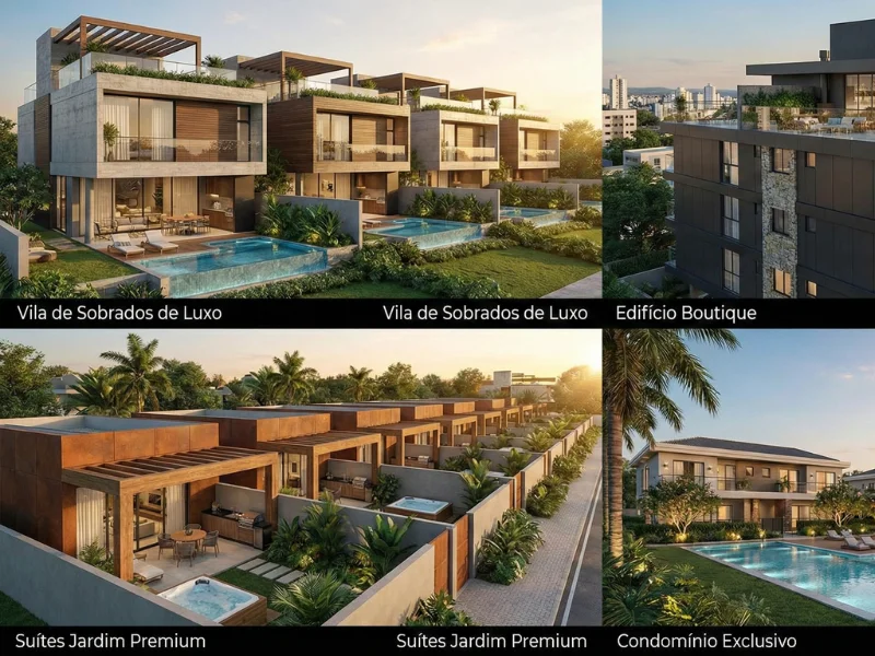 Kitnets Luxuosas - Projetos Premium